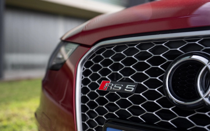 Audi RS5 cena 239850 przebieg: 73500, rok produkcji 2016 z Grodków małe 596